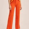 Mango Damen MACA - Stoffhose - Korallrot -Mango Populaire Boutique 4c0c684c99814eb4b78c45cd79d0fb54