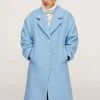 Mango HAWAII - Klassischer Mantel - Bleu Ciel | Damen