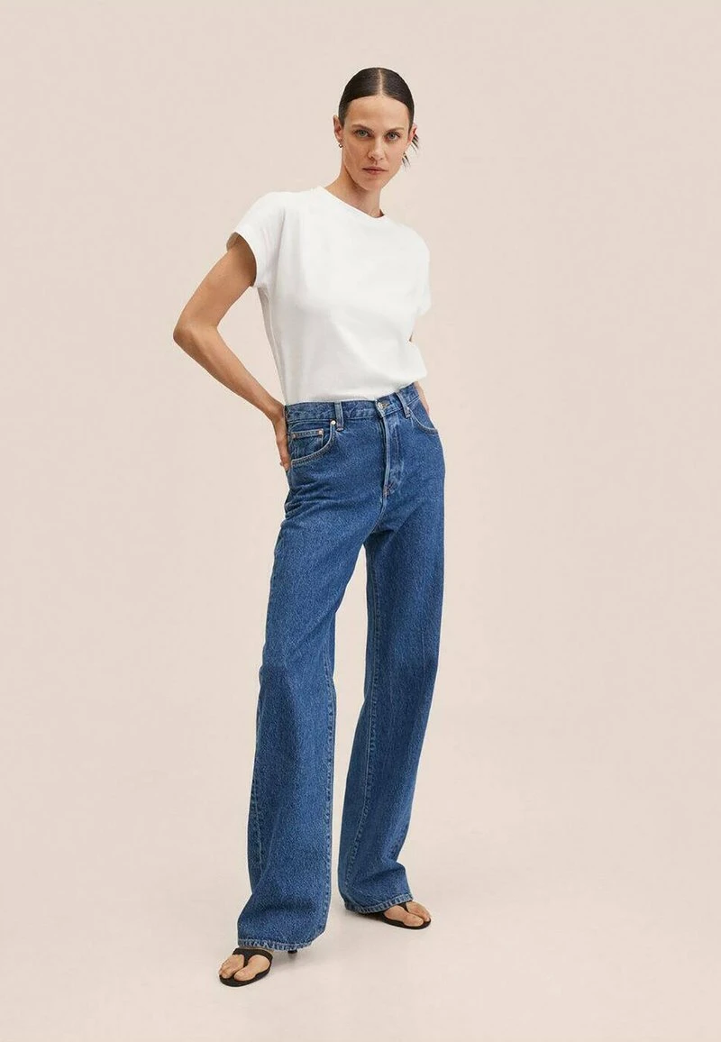 Mango SEVILLA - T-Shirt Basic - Gebroken Wit | Damen 4 Mango SEVILLA - T-Shirt Basic - Gebroken Wit | Damen – Bild 2