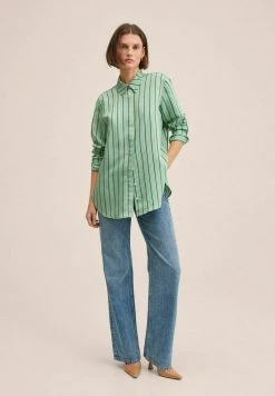 Mango Damen FRESIA - Hemdbluse - Vert