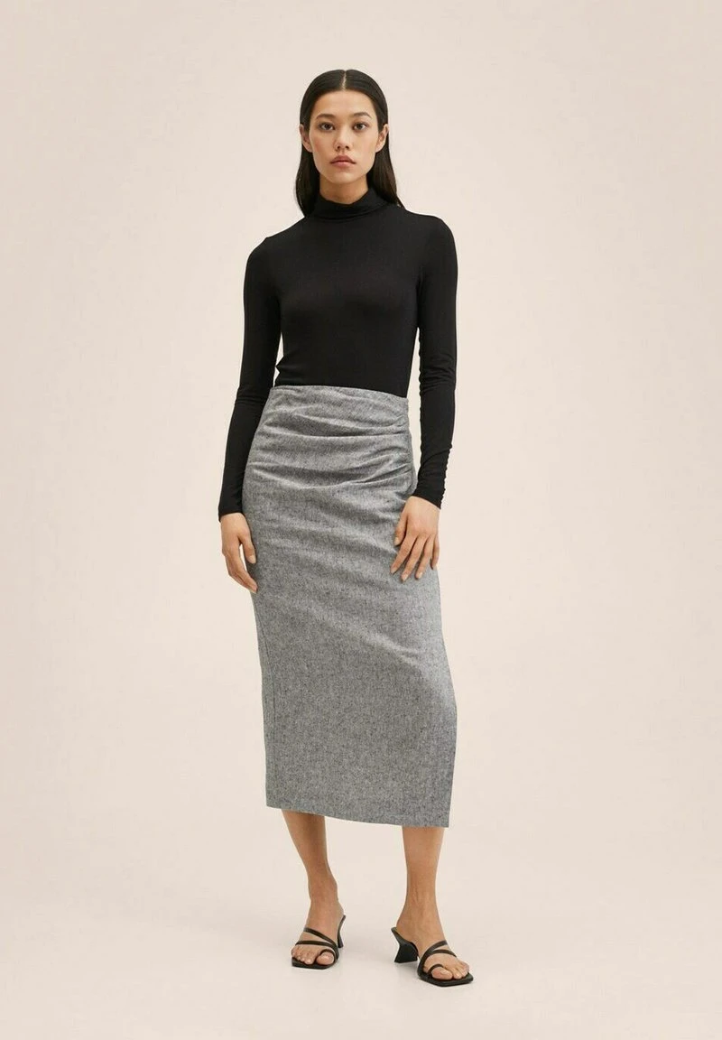 Mango CAT A - Bleistiftrock - Grå | Damen 4 Mango CAT A - Bleistiftrock - Grå | Damen – Bild 2