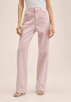 Mango ABBY - Jeans Straight Leg - Pink | Damen