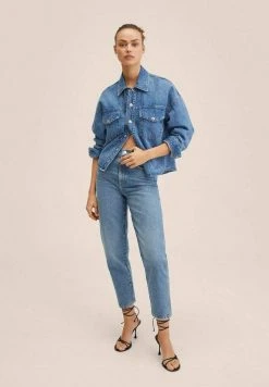 Mango Jeans Slim Fit - Mittelblau | Damen