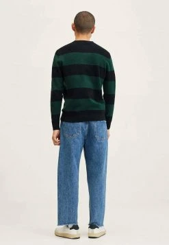 Mango CANET - Strickpullover - Dunkelgrün | Herren -Mango Populaire Boutique 4df9af304d9940038d3bb2032bd0bca9