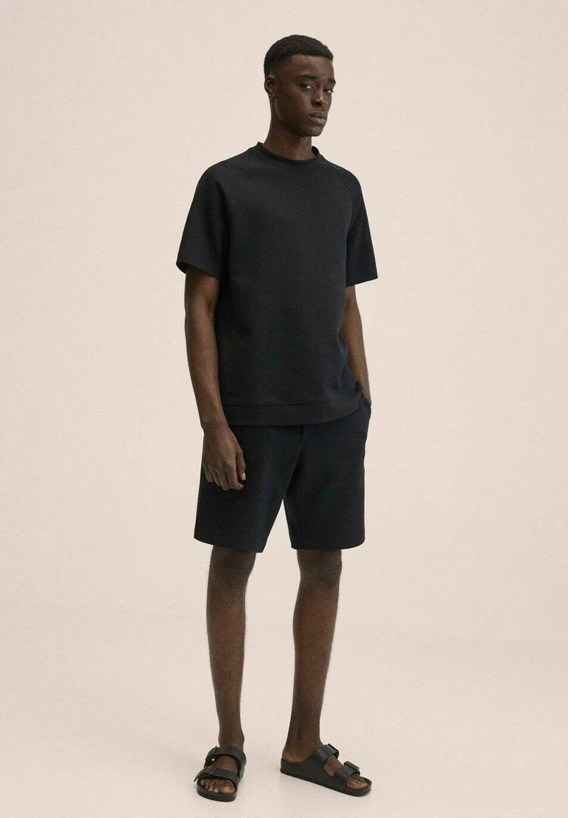 Mango Herren SMART - T-Shirt Basic - Black 4 Mango Herren SMART - T-Shirt Basic - Black – Bild 2