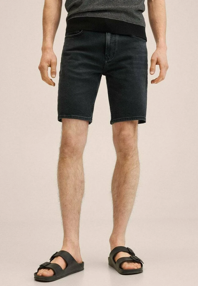 Mango JAROD - Jeans Shorts - Black Denim | Herren 3 Mango JAROD - Jeans Shorts - Black Denim | Herren
