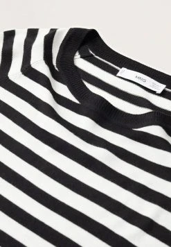 Mango LUCCAR - Strickpullover - Black | Damen -Mango Populaire Boutique 4e940cb6a9d347c59661fe0e8ac83646