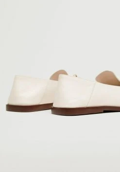 Mango Damen TRAIN - Slipper - Blanc Cassé -Mango Populaire Boutique 4e973be789c24d86b9af40cee488a360