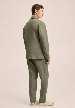 Mango AOVE - Stoffhose - Pastel Green | Herren -Mango Populaire Boutique 4f182b32d8394bfb80975dfe9e5ec6da