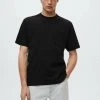Mango KING - T-Shirt Basic - Nero | Herren 2 Mango KING - T-Shirt Basic - Nero | Herren -Mango Populaire Boutique 5078e51418494ca681bfb728a9e552ff