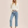 Mango DAISY - Flared Jeans - Bleu Moyen | Damen -Mango Populaire Boutique 50d8a933b9c04c258f8383f1de5a6115