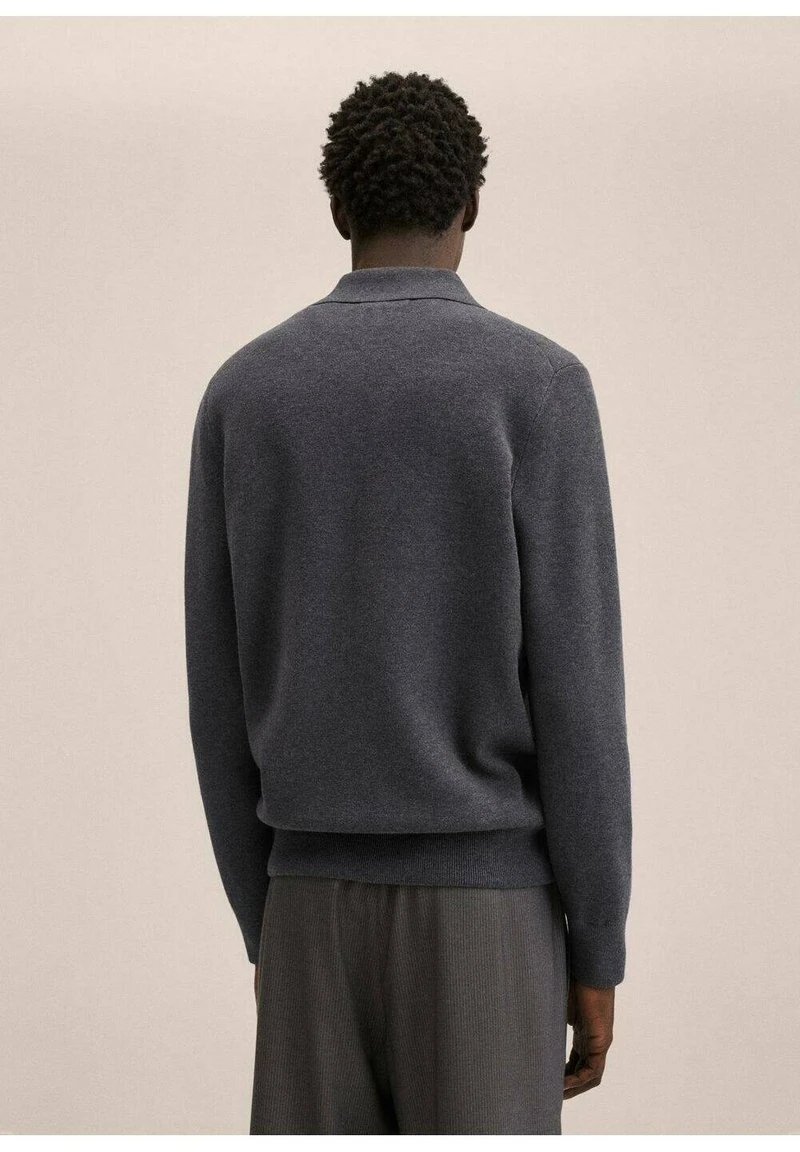 Mango GILES - Strickjacke - Gris Anthracite | Herren 5 Mango GILES - Strickjacke - Gris Anthracite | Herren – Bild 3