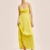 Mango JESS - Maxikleid - Pastelgeel | Damen -Mango Populaire Boutique 514a211b35284a6387252645058b3ff9