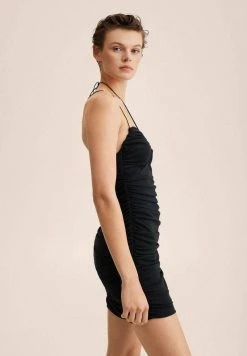 Mango BERTA - Etuikleid - Schwarz | Damen -Mango Populaire Boutique 516af458e3d34507b52c8acf7e3418f7