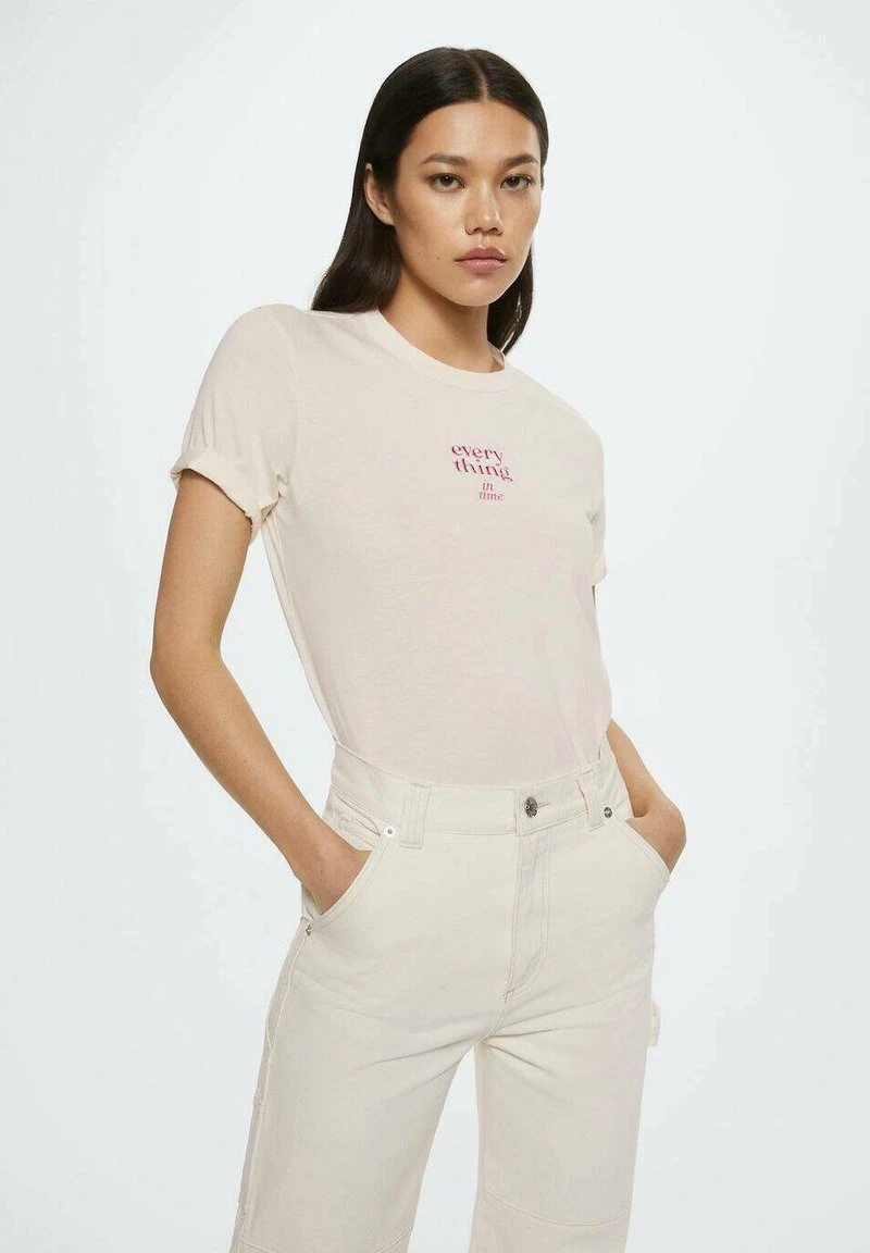 Mango Damen EVERY - T-Shirt Print - Cremeweiß 3 Mango Damen EVERY - T-Shirt Print - Cremeweiß