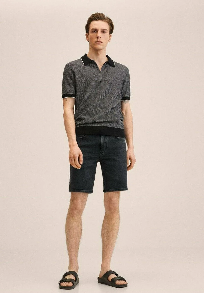 Mango JAROD - Jeans Shorts - Black Denim | Herren 4 Mango JAROD - Jeans Shorts - Black Denim | Herren – Bild 2