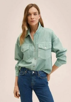 Mango AIMEE - Hemdbluse - Turquoise | Damen