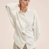Mango CHILL-A - Hemdbluse - Blanc Cassé | Damen -Mango Populaire Boutique 5204deb503fc486aa4eb11fc8c5735f2