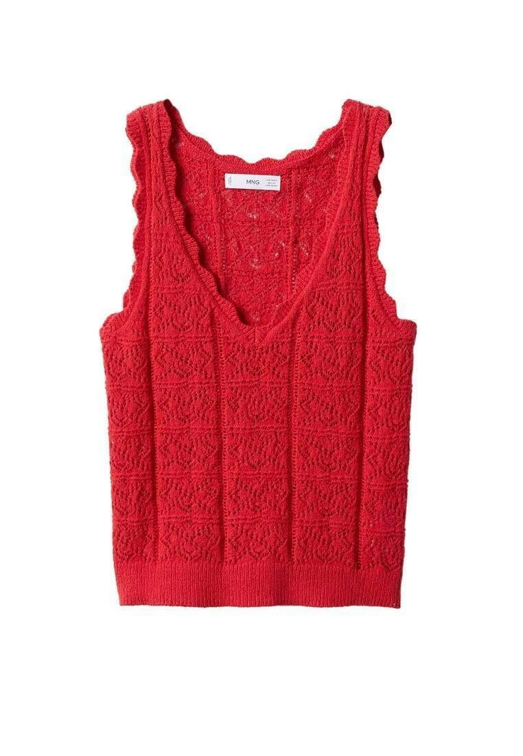 Mango SITO - Top - Cherry | Damen 8 Mango SITO - Top - Cherry | Damen – Bild 6