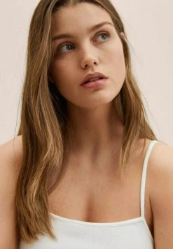 Mango Damen MANUELA - Top - Wit -Mango Populaire Boutique 521f129209244dab8df5f15d67157c0e