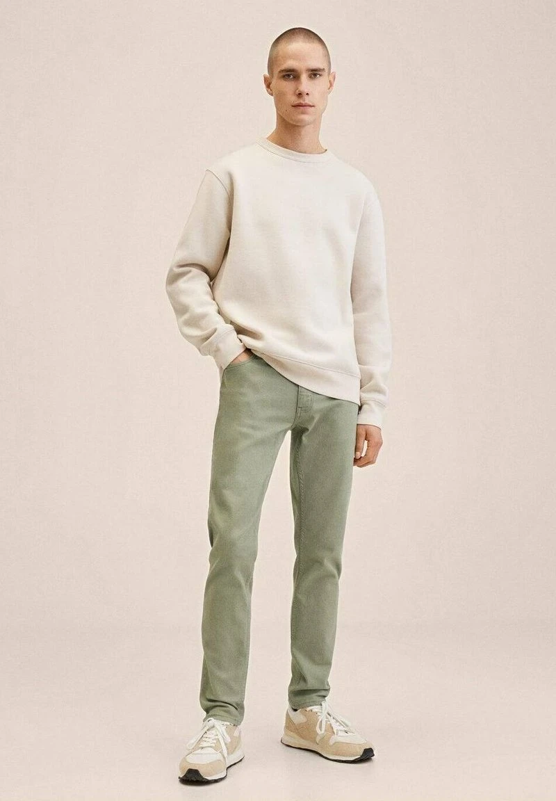 Mango IBIZA - Jeans Slim Fit - Khaki | Herren 4 Mango IBIZA - Jeans Slim Fit - Khaki | Herren – Bild 2