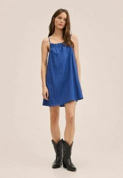 Mango RUFU-H - Freizeitkleid - Blau | Damen