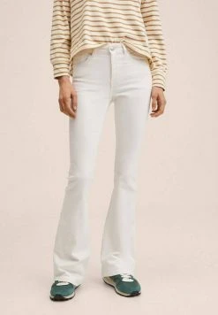 Mango FLARE - Flared Jeans - Wit | Damen