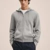 Mango COCOAZ - Strickjacke - Mottled Light Grey | Herren -Mango Populaire Boutique 5364402b489f403da008f71360bd426f