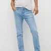 Mango JAN - Jeans Slim Fit - Hellblau | Herren -Mango Populaire Boutique 53e506e307d54690a4895838ce8d414b