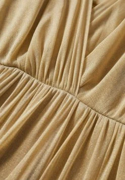 Mango BREEZE - Maxikleid - Gold | Damen -Mango Populaire Boutique 53fa8930209e4aa88694ec226ce68b88