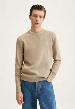 Mango ANTIGUA - Strickpullover - Open Beige | Herren