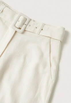 Mango MOGAMBO-H - Stoffhose - Kremowy écru | Damen -Mango Populaire Boutique 54bf9d43700f4382ab28fb8a2566a2ea