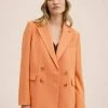 Mango TEMPO - Blazer - Mandarine | Damen -Mango Populaire Boutique 555d8fbdcac342938ea98699b099b053