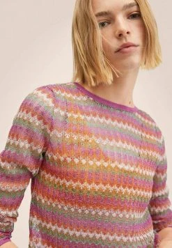 Mango Damen DUVAL - Strickpullover - Rosa -Mango Populaire Boutique 55b9d956b6f049578d16f625075acc07