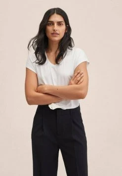 Mango VISCA - T-Shirt Basic - Wit | Damen