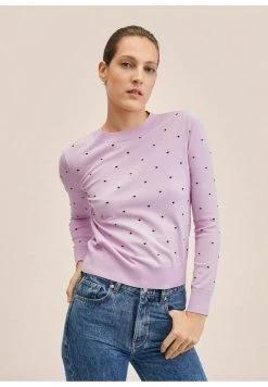 Mango PAQUITA - Strickpullover - Morado Claro Pastel | Damen
