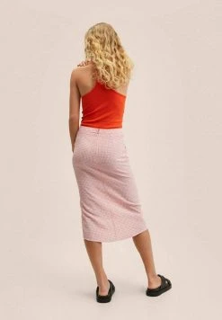 Mango SIENNA - Bleistiftrock - Pink | Damen -Mango Populaire Boutique 56e8a27cf77643c89608d30c19197ea2