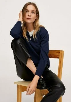 Mango Stoffhose - Schwarz | Damen -Mango Populaire Boutique 5732d325eb9d420292b74dad992f6ed2