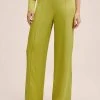 Mango Stoffhose - Green | Damen -Mango Populaire Boutique 57644aa96c6f45d28ea54ab737765de1