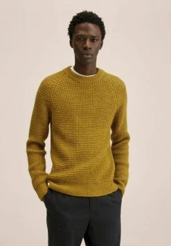 Mango PIEDRA - Strickpullover - Ochre | Herren