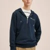 Mango BONEZ - Kapuzenpullover - Dark Navy | Herren -Mango Populaire Boutique 57b29ba7147a4faeb3b549dec0f383b3