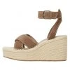 Mango CROSSED - Keilsandalette - Licht Pastelbruin | Damen -Mango Populaire Boutique 586973bc732542288f3e994702a339fb