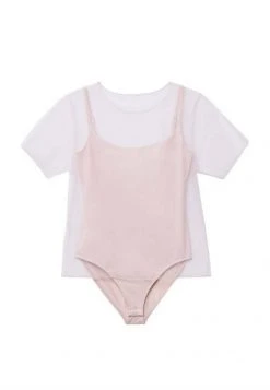 Mango Badeanzug - Bleekroze | Damen -Mango Populaire Boutique 586f5a2e8636416391f1c2390a7130d7