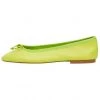 Mango BAILA - Klassischer Ballerina - Lime | Damen -Mango Populaire Boutique 58775a647576403f8070ec396396f244