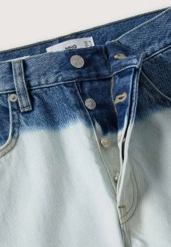 Mango TIEDYE - Jeans Straight Leg - Dark Blue | Damen -Mango Populaire Boutique 589c8f0fe5174fc1b1dcddefc9ab84c4