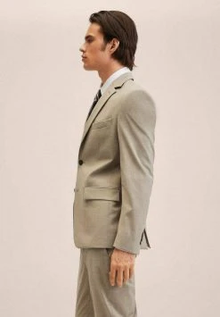 Mango BREDA - Sakko - Beige | Herren -Mango Populaire Boutique 58d26df30201421ca088b6fc47494266