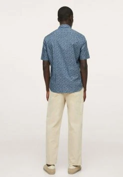 Mango LEAF - Hemd - Royal Blue | Herren -Mango Populaire Boutique 59aa832d5f27448c843794c0e7b0c6bf