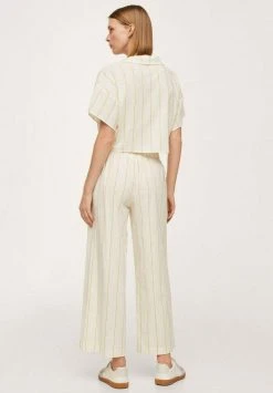 Mango CAPRI H - Stoffhose - Cremeweiß | Damen 10 Mango CAPRI H - Stoffhose - Cremeweiß | Damen -Mango Populaire Boutique 59eec59cdf654946a8811f966a5d2a31