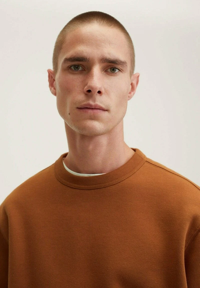 Mango Herren NOLA - Sweatshirt - Burnt Orange 6 Mango Herren NOLA - Sweatshirt - Burnt Orange – Bild 4