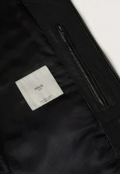 Mango Lederjacke - Zwart | Herren -Mango Populaire Boutique 5b4889f6735e4e9db758a0e2c1a5f8ff